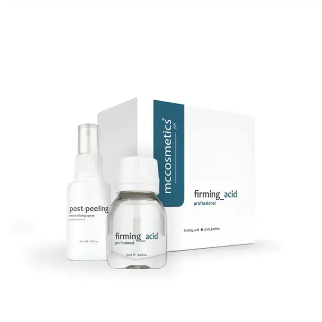 MCCOSMETICS Kit de Peeling Firming Acide Lactique + DMAE + Post-Peeling (50ml)