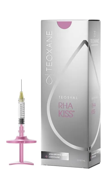 TEOSYAL RHA KISS : Sublimez vos Lèvres avec Naturel et Éclat | 2 seringues de 0,7ml
