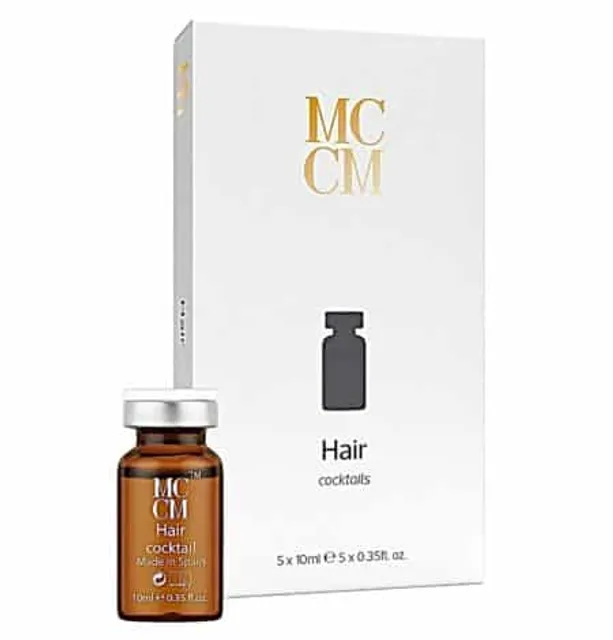 MCCM Hair Cocktail : Solution contre la chute des cheveux et stimulation capillaire | 5 Flacons de 10ml