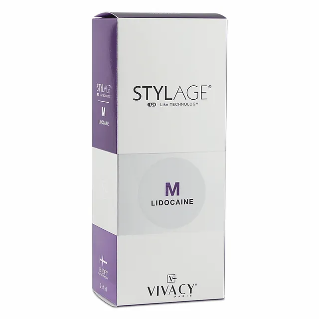 STYLAGE M Lidocaïne : Comblement des Rides et Restauration des Volumes avec Confort Optimal | 2 seringues de 1ml