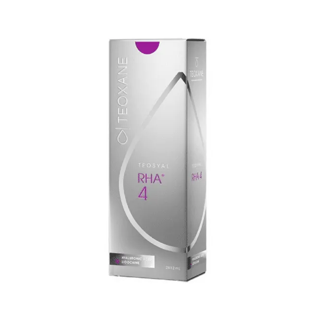 TEOSYAL RHA 4 : Restauration des Volumes et Sculpteur Facial Naturel | 2 seringues de 1,2ml
