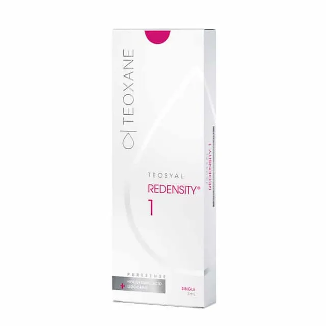 TEOSYAL REDENSITY 1 : Soin Injecteur Anti-Âge Hydratant et Revitalisant | 2 seringues de 1ml