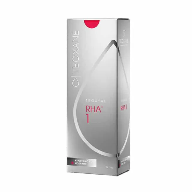 TEOSYAL RHA 1 : Hydratation Intense et Correction Naturelle des Ridules | 2 seringues de 1ml