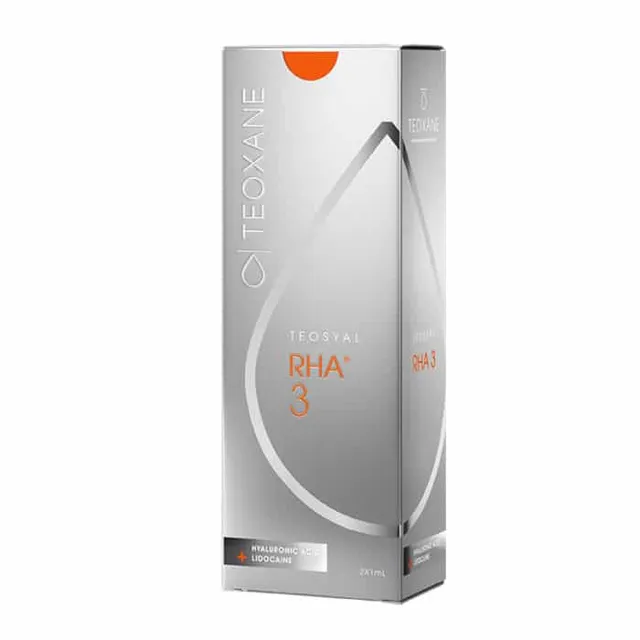TEOSYAL RHA 3 : Correction des Rides Profondes et Remodelage des Contours | 2 seringues de 1ml
