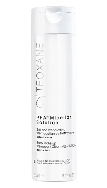 Solution micellaire TEOXANE RHA: Nettoyant doux et hydratant pour peaux sensibles | tube 200ml