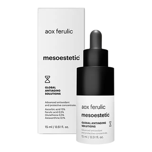 MESOESTETIC AOX Ferulic : Sérum Antioxydant et Anti-âge | 15ml