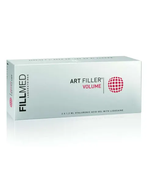 FILLMED Art Filler Volumen: Corrección de Arrugas y Restauración del Volumen Facial | 2 jeringas de 1,2ml