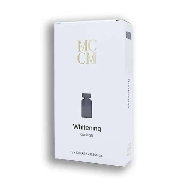 MCCM Whitening Cocktail: Trattamento depigmentante professionale | 5 flaconi da 10 ml