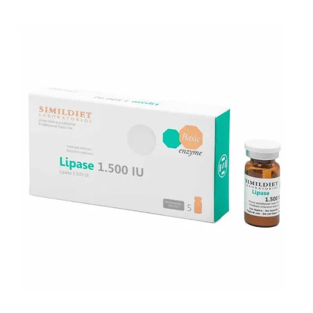 SIMILDIET Lipase Anticellulite: Riduzione Efficace del Grasso Localizzato | 5 fiale da 2ml