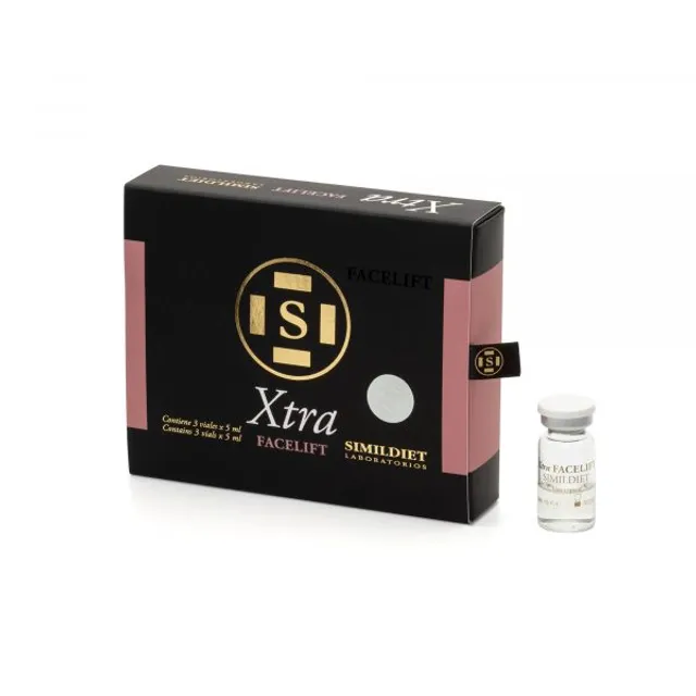 SIMILDIET XTRA FaceLift: Effet Lifting Instantané & Anti-âge Global | 3x5ml