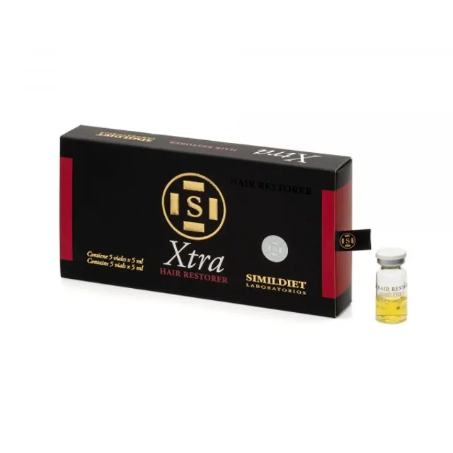SIMILDIET XTRA Restaurateur de Cheveux : Revitalise et favorise la croissance des cheveux | 5x5ml