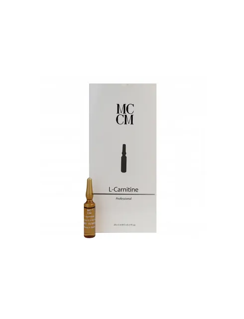 MCCM L-Carnitina: soluzione professionale per la riduzione del grasso localizzato | 20 fiale da 5 ml