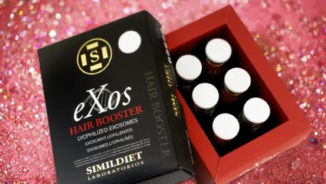 SIMILDIET EXOSOME HAIR BOOSTER : Traitement Capillaire Innovant pour Stimuler la Repousse et Renforcer les Cheveux | 3 Flacons d'Exosomes Lyophilisés de 18 mg et 3 Flacons de Diluants Ultra Enrichis