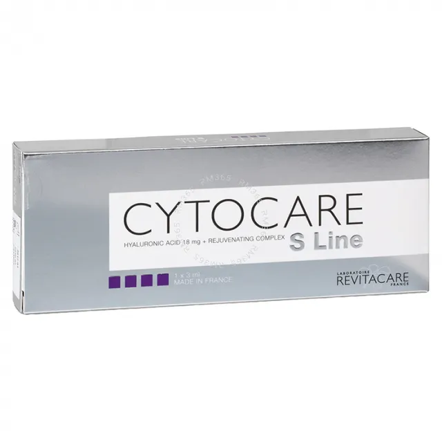 Cytocare S Line :  Soin Esthétique de Comblement Dermique Anti-Âge et Hydratant | 1 seringue de 3ml