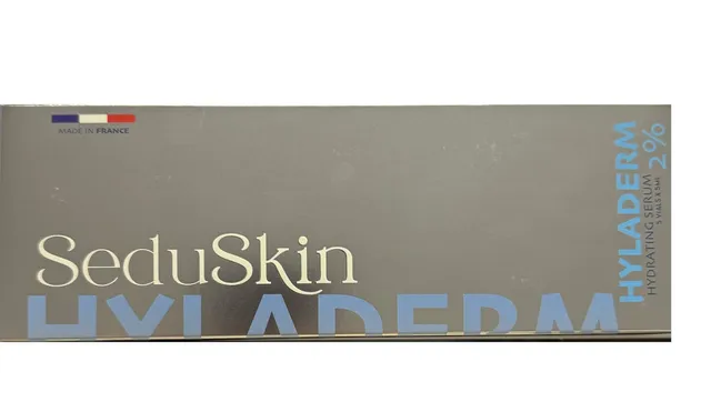 SEDUSKIN Hyladerm 2% : Idratazione intensa e rigenerazione della pelle | 5 flaconi da 5 ml