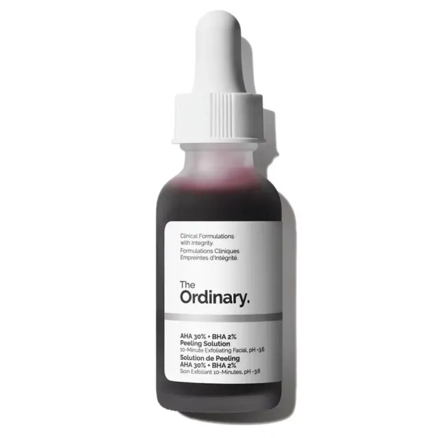 THE ORDINARY AHA 30% + BHA 2% Peeling Solution | flacon de 30 ml