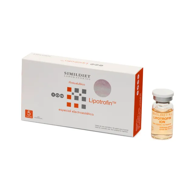 SIMILDIET Lipotrofin Ion 2 : Gel lipo profesional | 5 frascos de 10ml