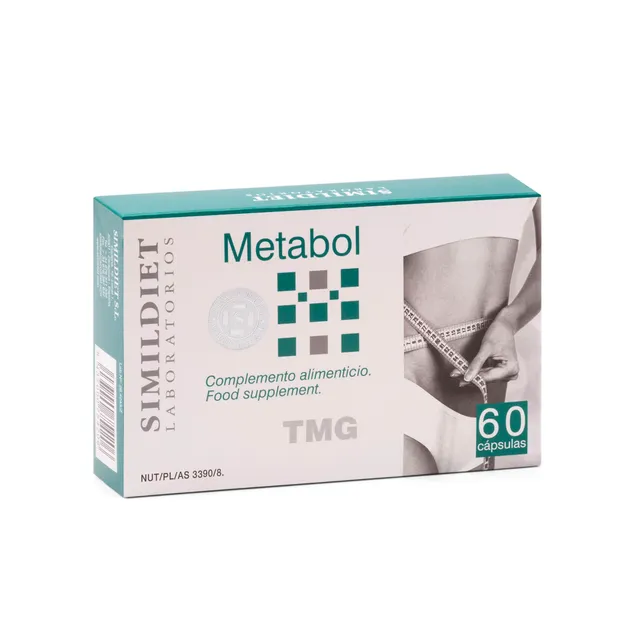 SIMILDIET Metabol : Complementary Fat Burner and Metabolic Regulator | Box of 60 capsules