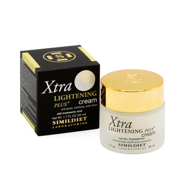 SIMILDIET XTRA Lightening Plus Cream : Crème dépigmentante pour le visage et le corps | Pot de 50ml