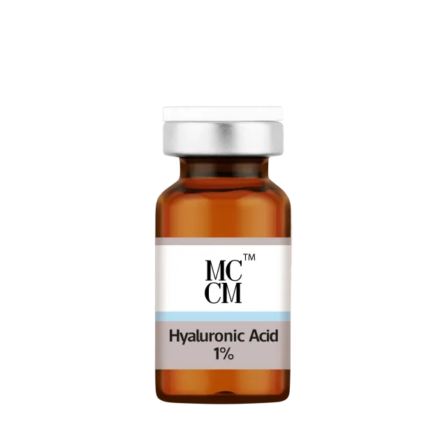 MCCM Acide Hyaluronique 1% : Soin Hydratant Intensif | 5 flacons de 5 ml
