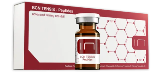 BCN TENSIS PEPTIDES : Cocktail raffermissant et tenseur aux peptides biomimétiques | 5 Flacons de 5 ml
