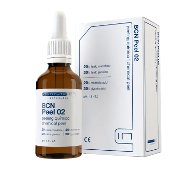 BCN PEEL 02 : Peeling anti-âge à l’acide mandélique pour rides, relâchement et éclat | Flacon de 50ml