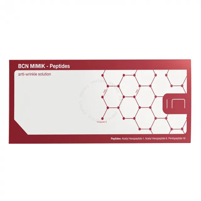 BCN MIMIK PEPTIDES: Solución antirrugas avanzada | 5 frascos de 3 ml