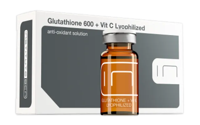 BCN Glutathion + Vitamine C | Éclat, antioxydants et protection cellulaire | 5 flacons de 5 ml