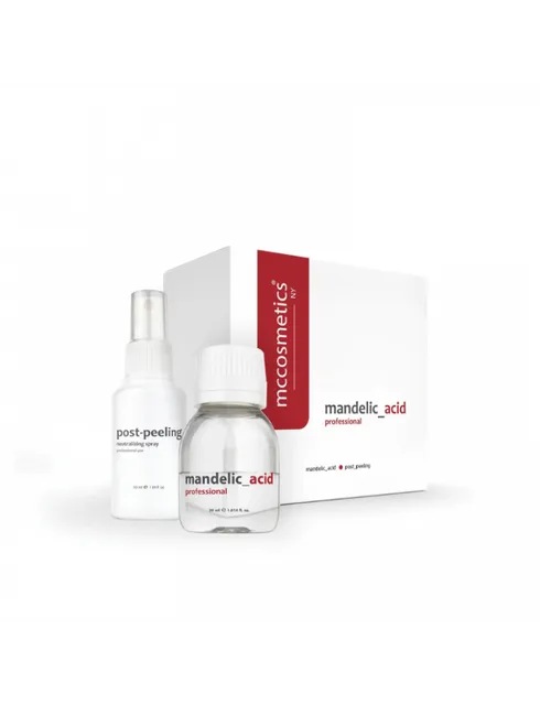 MCCOSMETICS - Kit de Peeling à l’Acide mandélique 45% (30ml) + Post-Peeling (50ml)