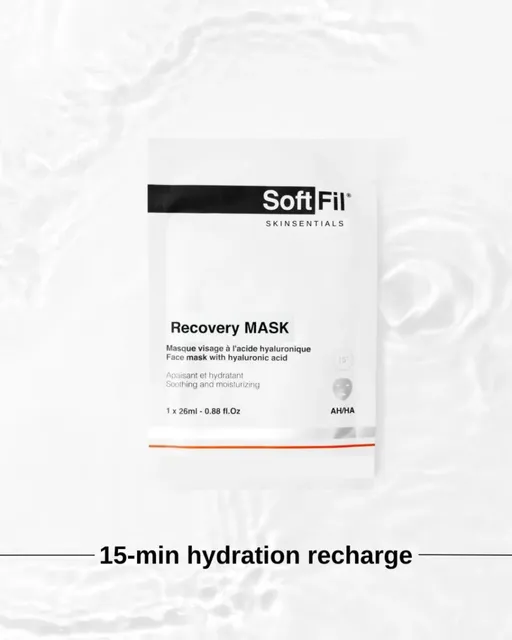 SOFTFIL Recovery Mask : Masque Professionnel Régénérant et Hydratant | 5 masques de 26ml