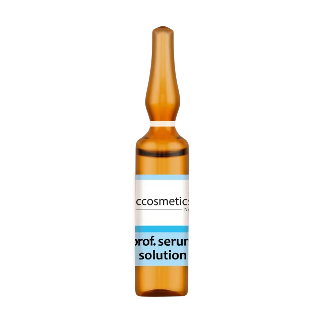 Soluzione di siero MCCOSMETICS: siero fisiologico da ricostituire | 10 x 5 ml