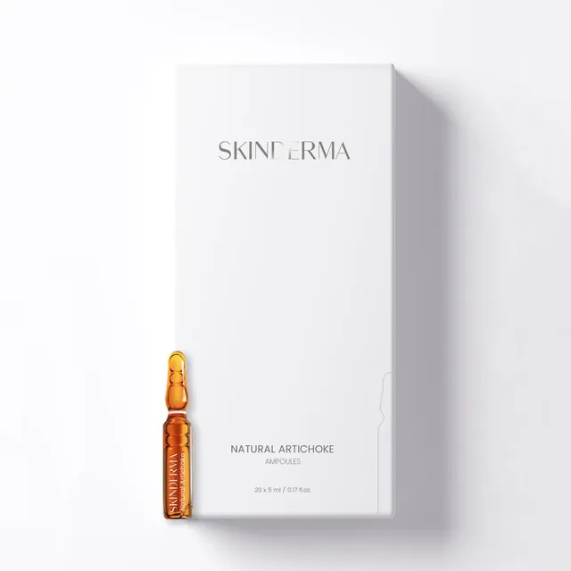 SKINDERMA Natural Artichoke | 20 fiale da 5 ml