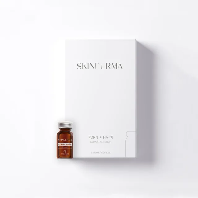 SKINDERMA PDRN + Acide Hyaluronique 1 % | 5 Flacons de 5ml