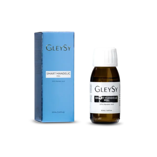 GLEYSY Smart Peel Mandelic 50 : Complexe Hydratant biomimetique | Flacon de 60ml