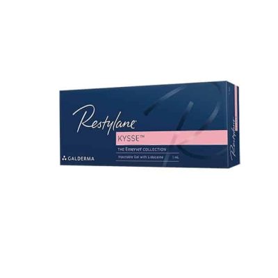 Restylane κυστική ίνωση 1ml μπλε και ροζ κουτί