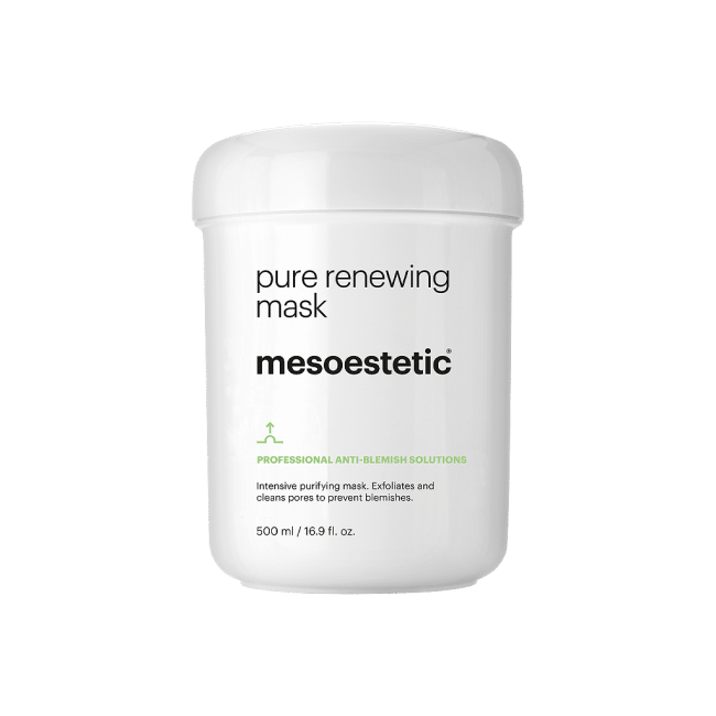 mesoewtetic pure renewing mask 500ml white bottle