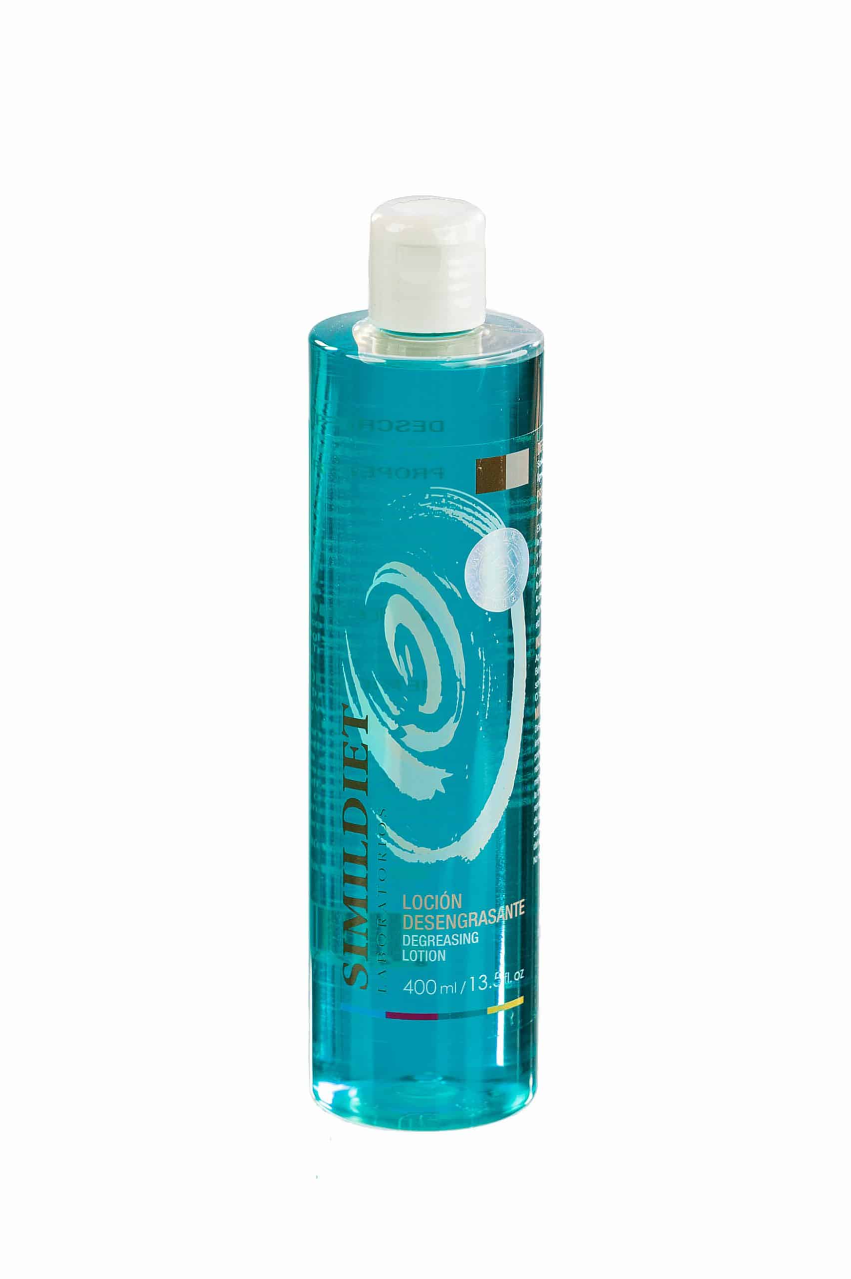 simildiet loção desengordurante frasco de 400ml