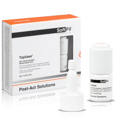 SoftFil Topilase : Modulation Non Invasive des Injections d'Acide Hyaluronique | contient de la Hyaluronidase | flacon de 3 ml