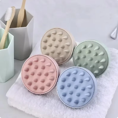 Brosse de Massage du Cuir Chevelu en Silicone : Stimulation et Relaxation Optimales pour les Cheveux