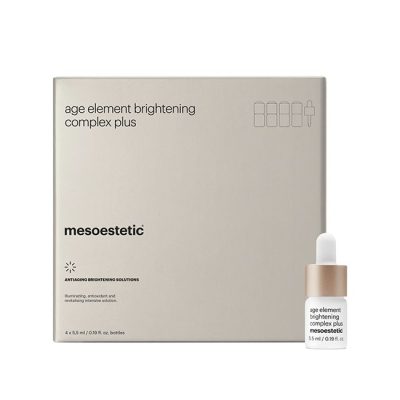 MESOESTETIC Age Element® Brightening Complex plus C15: Sérum Intensif à la Vitamine C pour un Teint Radieux | 4 x 10 ml ampoules