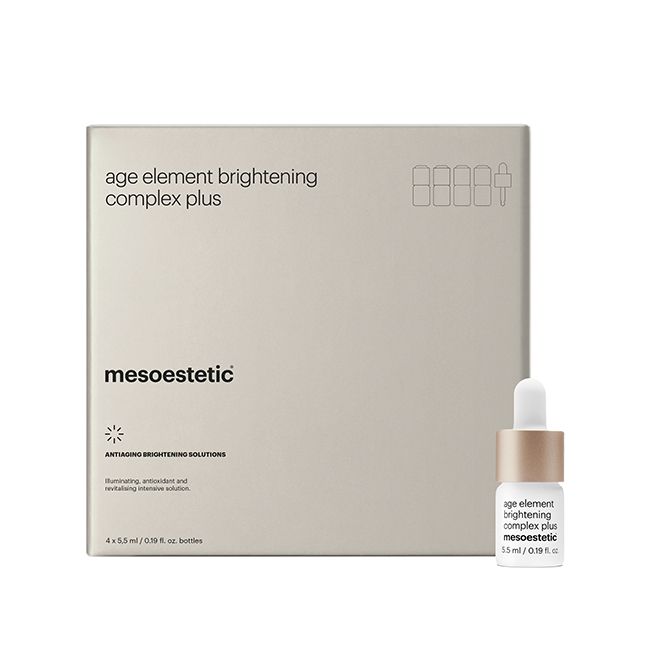 MESOESTETIC Age Element® Brightening Complex plus C15: Sérum intensivo com Vitamina C para uma tez radiante | 4 ampolas de 10 ml