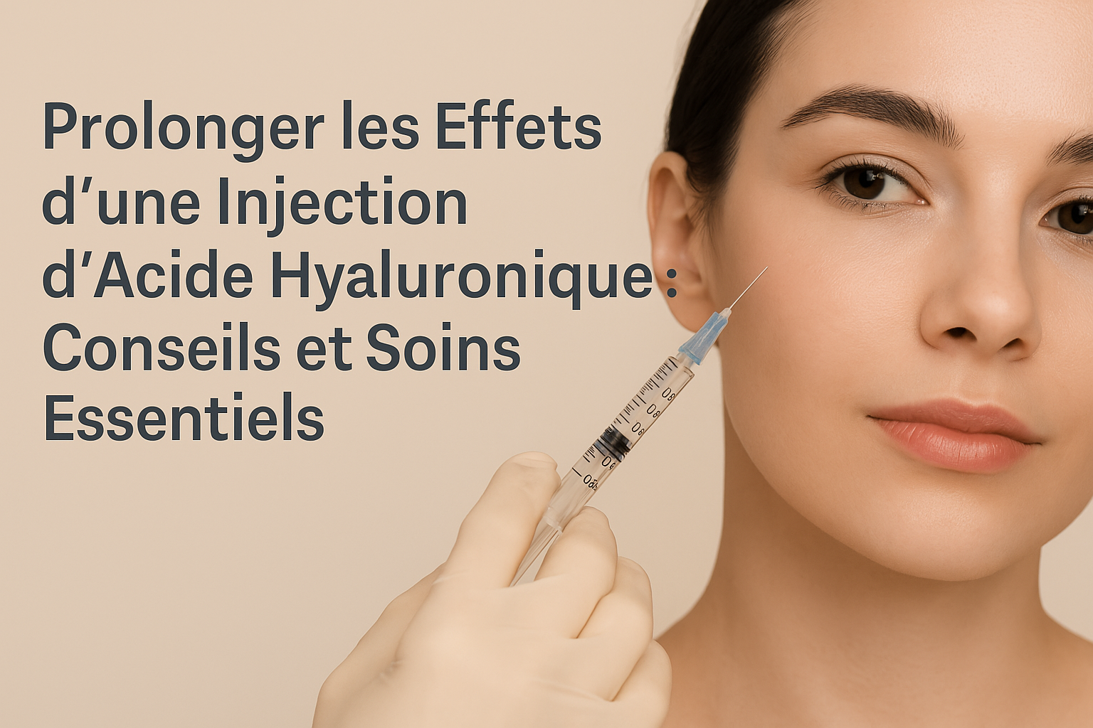 prolonger effet injection acide hyaluronique