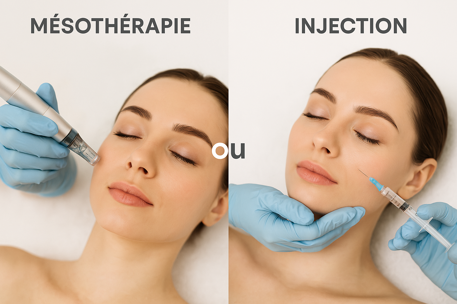 mésothérapie ou injection