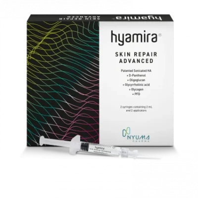HYAMIRA Skin Repair Advanced: Cuidado Reparador Intensivo com Ácido Hialurónico | 2 Seringas de 1ml