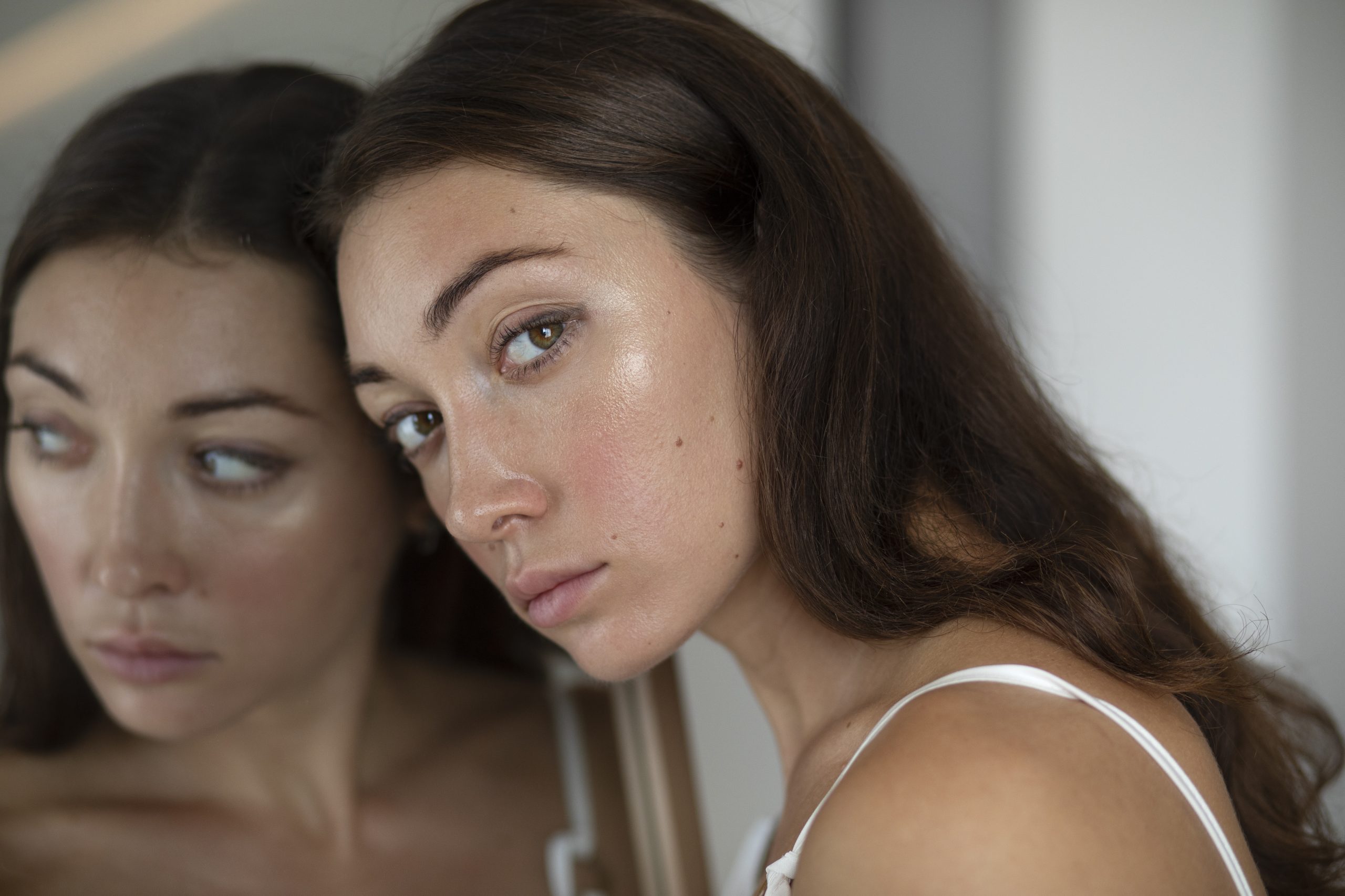 femme réduire les pores