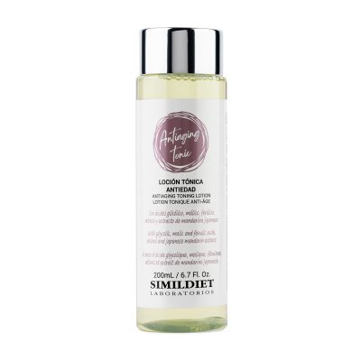SIMILDIET Antiaging Tonic : Tónico antioxidante e rejuvenescedor para o rosto | Frasco de 200ml