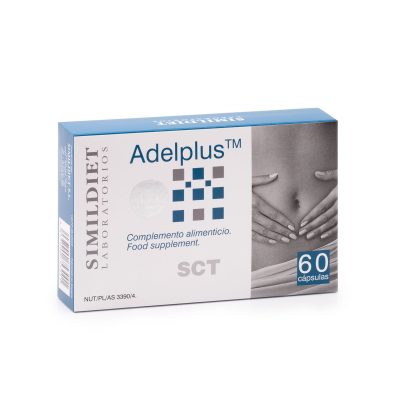 SIMILDIET Adelplus : Κάψουλες μείωσης των λιπιδίων για απώλεια βάρους και αποστράγγιση | Κουτί με 60 κάψουλες