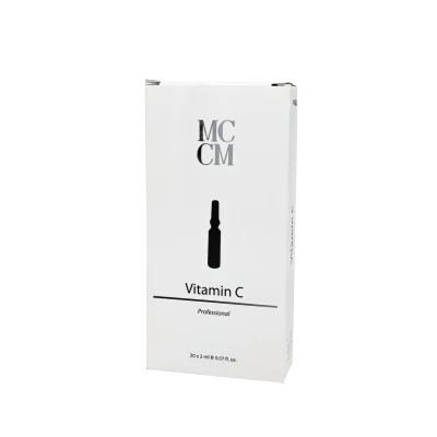 MCCM Vitamina C : Luminosidade, Firmeza e Unificação da tez | 20 ampolas de 2 ml