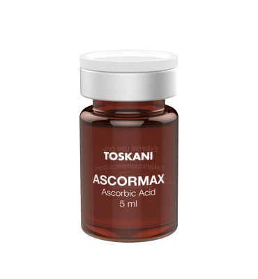 TOSKANI ASCORMAX : Solução de vitamina C (ácido L-ascórbico) | 5 frascos de 5 ml