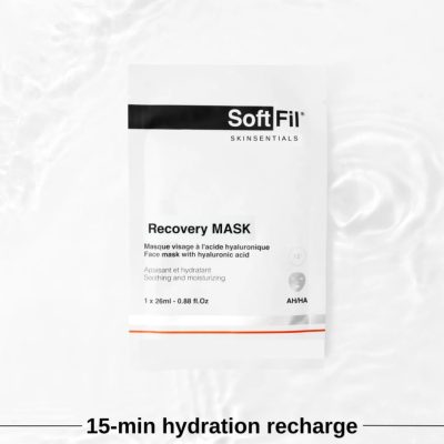 SOFTFIL Recovery Mask: Máscara Profissional Regeneradora e Hidratante | 5 máscaras de 26ml cada